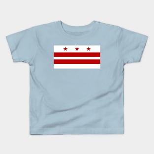 Washington DC Flag Kids T-Shirt